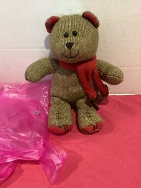 289-2009 Collectible Starbucks Bearista Holiday Stuffed Bear 88th Edition
